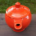 Vintage Red Fiesta Medium Teapot