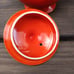 Vintage Red Fiesta Medium Teapot