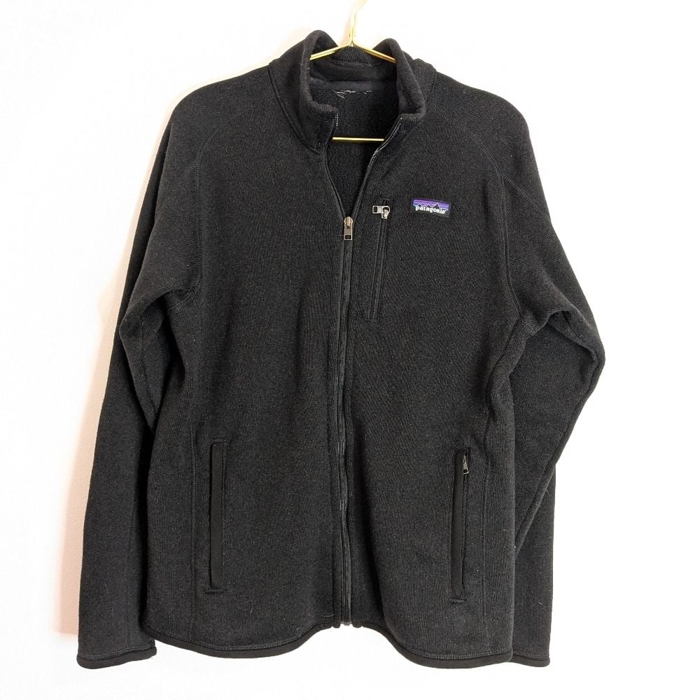 Patagonia Black Fleece Full-Zip Jacket Outdoor Activewear