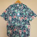 NWT Columbia Men's Rapid Rivers Floral Short Sleeve Button-Down Shirt Size XL
