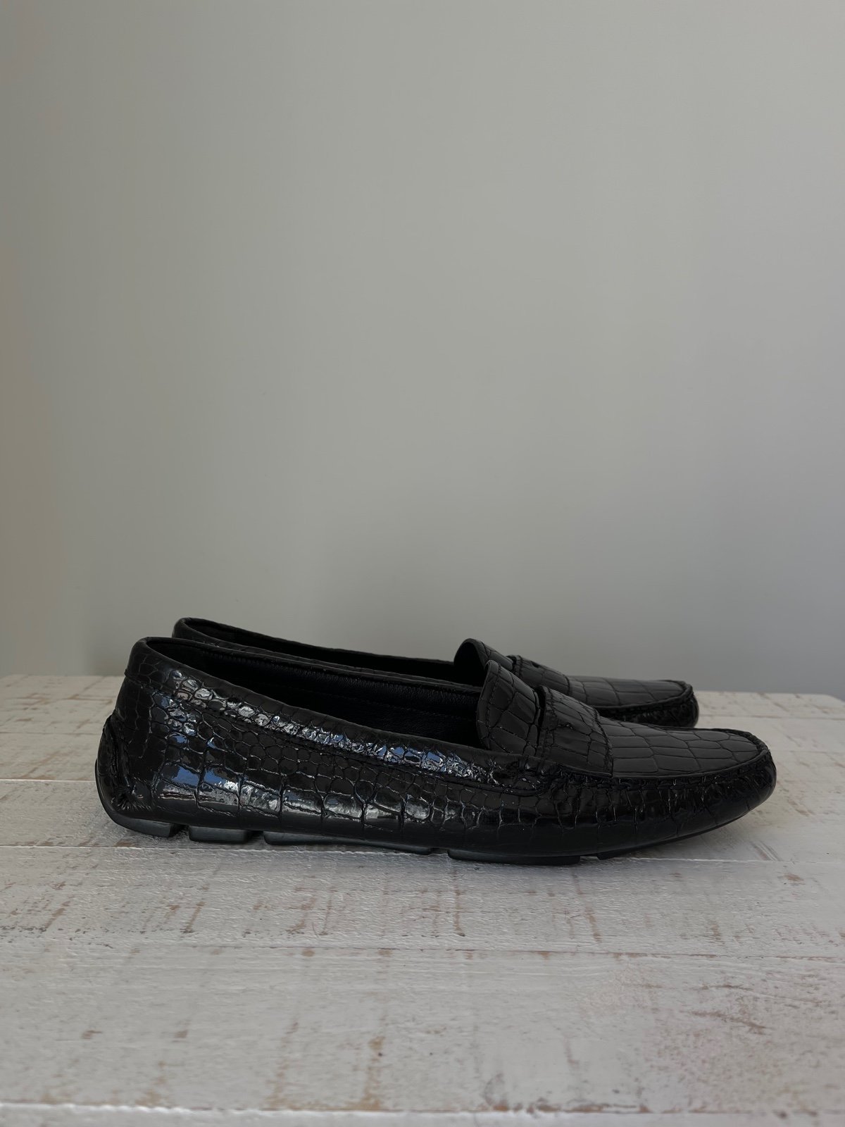 PRADA Patent Leather Loafers