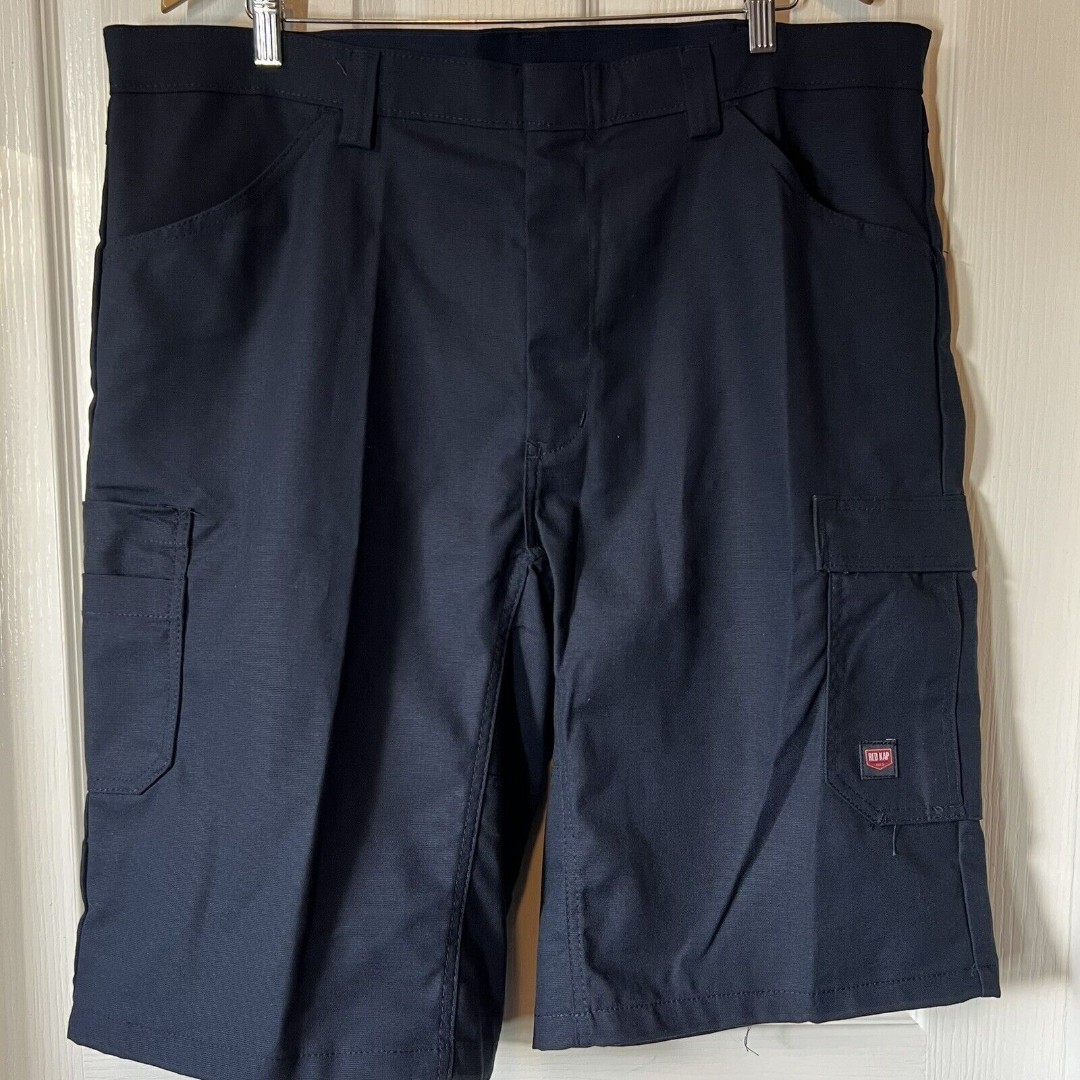 Red Kap Men's Performance Shop Shorts 40x13 Navy PT4ANV3 NWT