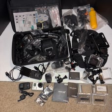 GoPro Hero 3 Plus Action Video Camera With HUGE Accessory LOT