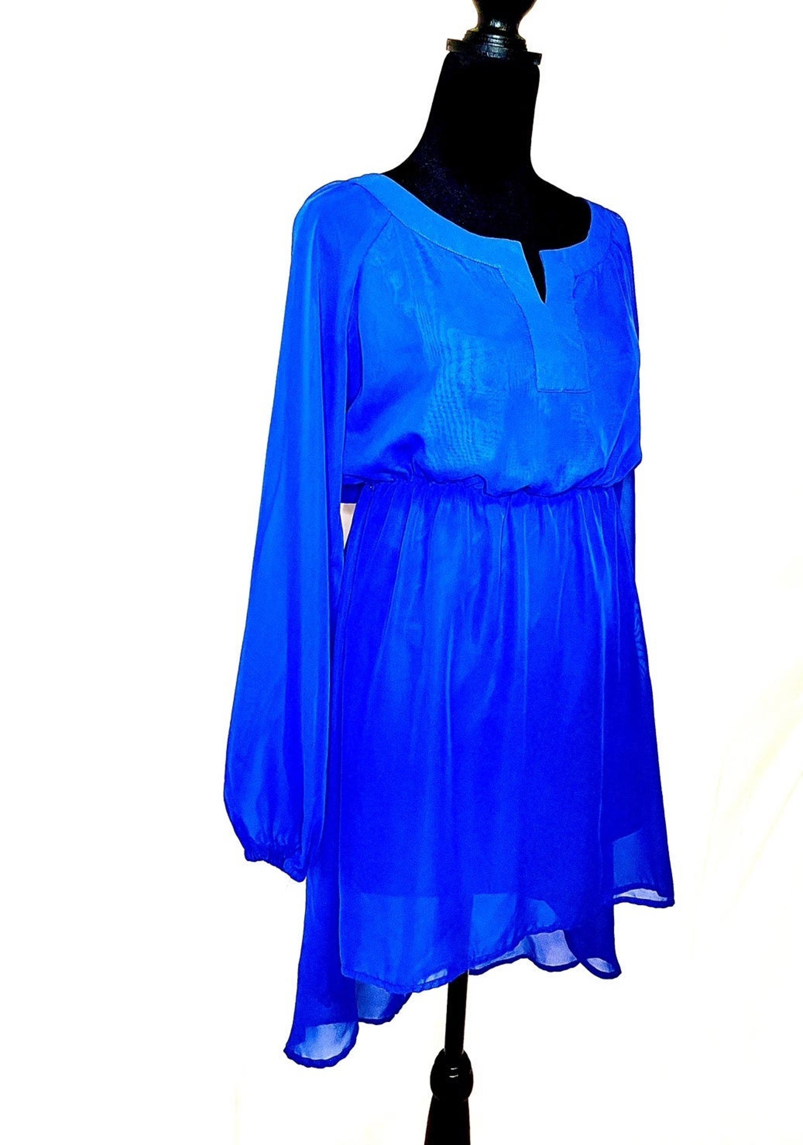 Royal Blue Gianni Bini high-low dress