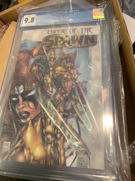 Spawn 1997 CURRSE OF THE SPAWN #9 ANGELA COVER