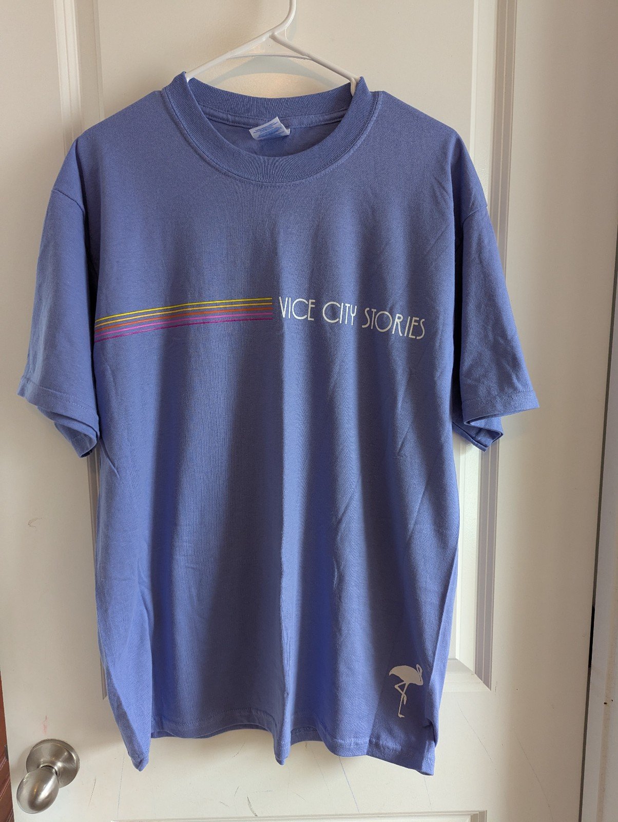 Grand Theft Auto Vice City Stories t-shirt Rockstar tag size L