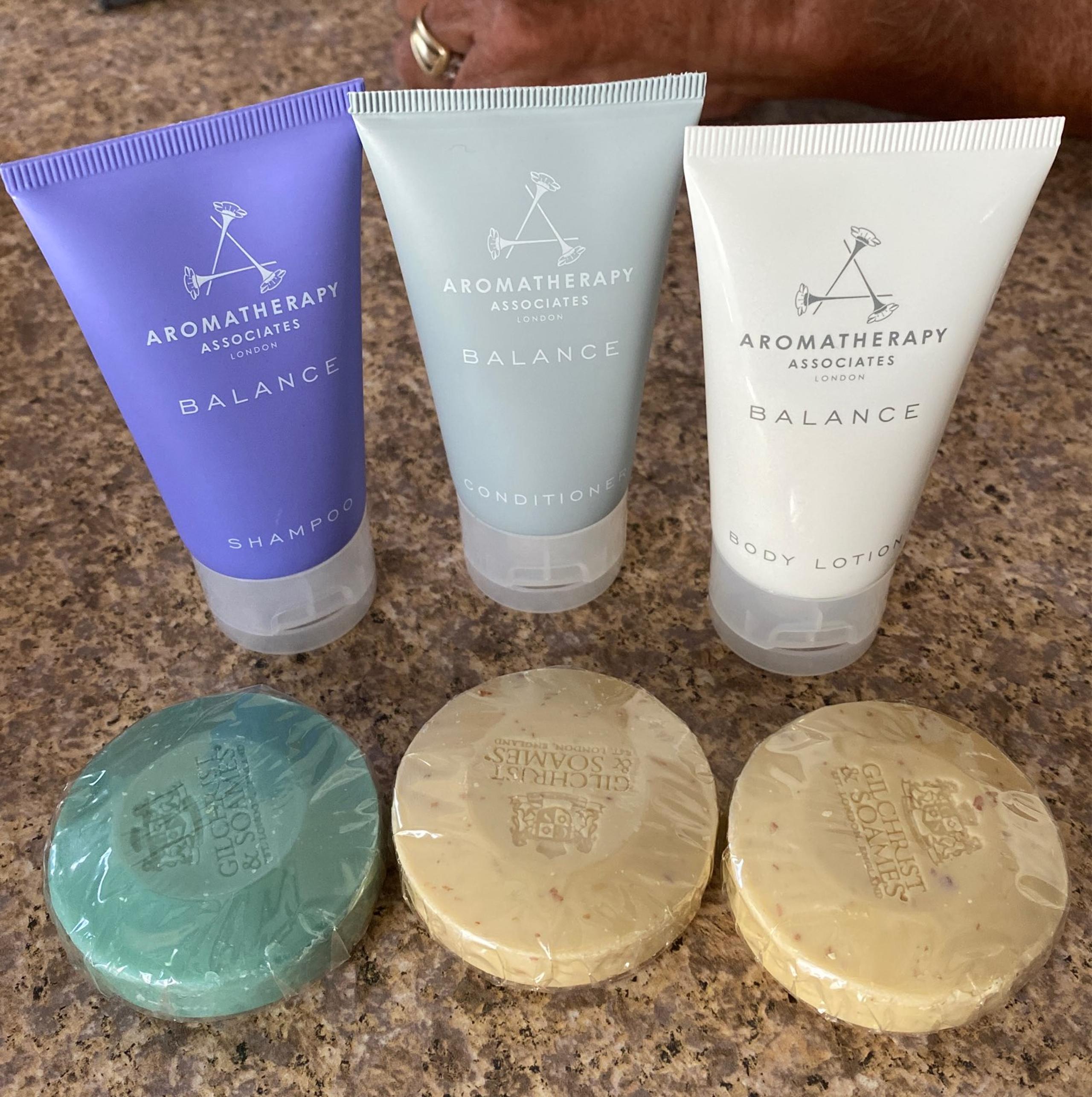 Aromatherapy trial size shampoo, coditio