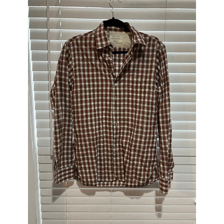 Rag & Bone Long Sleeve Button Up Shirt - Size S