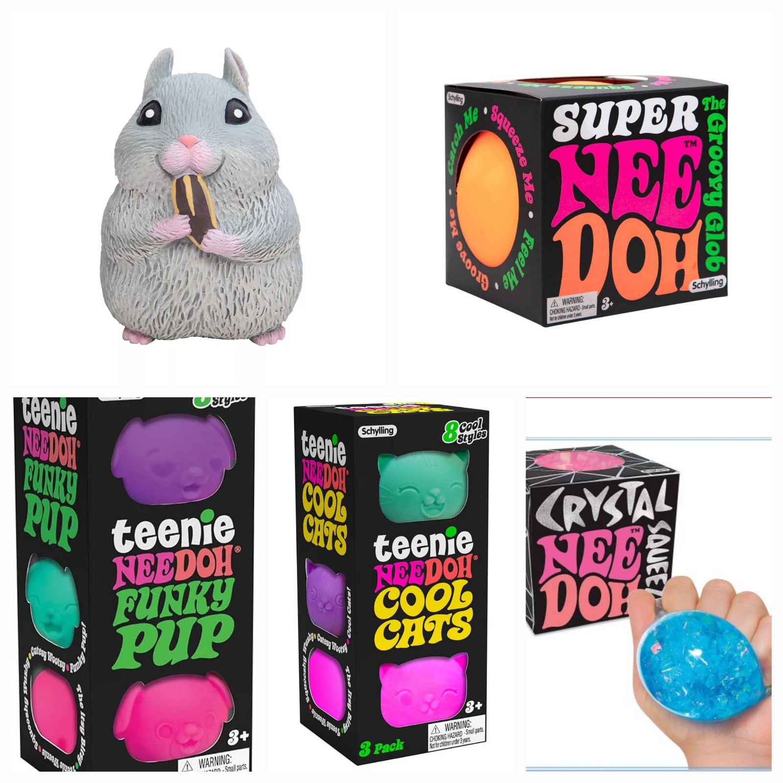 Bundle of Nee Doh for Jillian