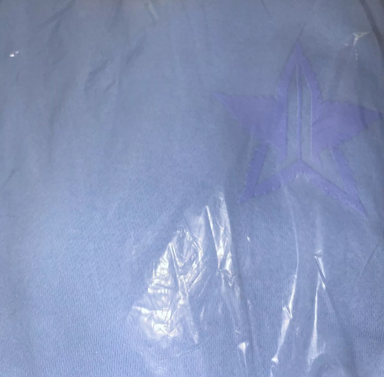 Jeffree Star High How Are Ya Sweatshirt BNIP Light Blue Hoodie Pullover Medium