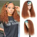 16in Ombre Brown Headband Wig