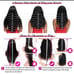 16in Ombre Brown Headband Wig