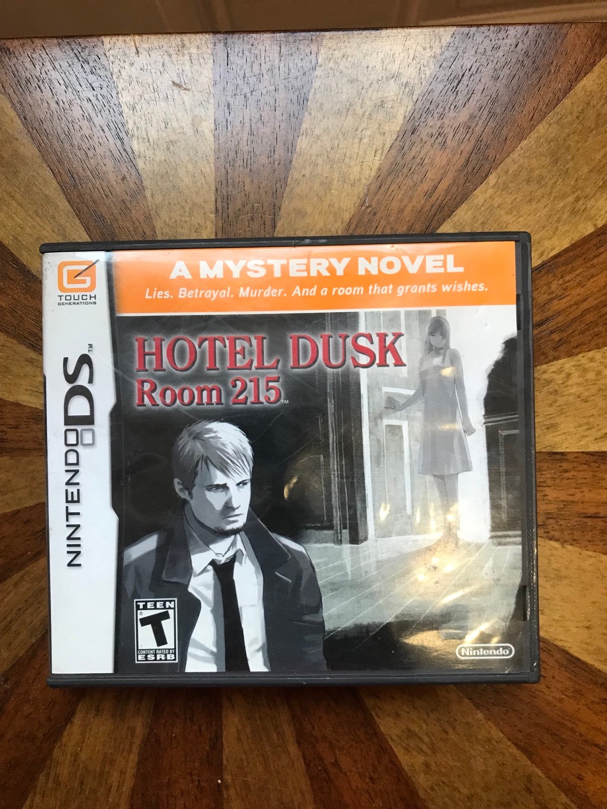 Hotel Dusk Room 215 Nintendo DS RARE