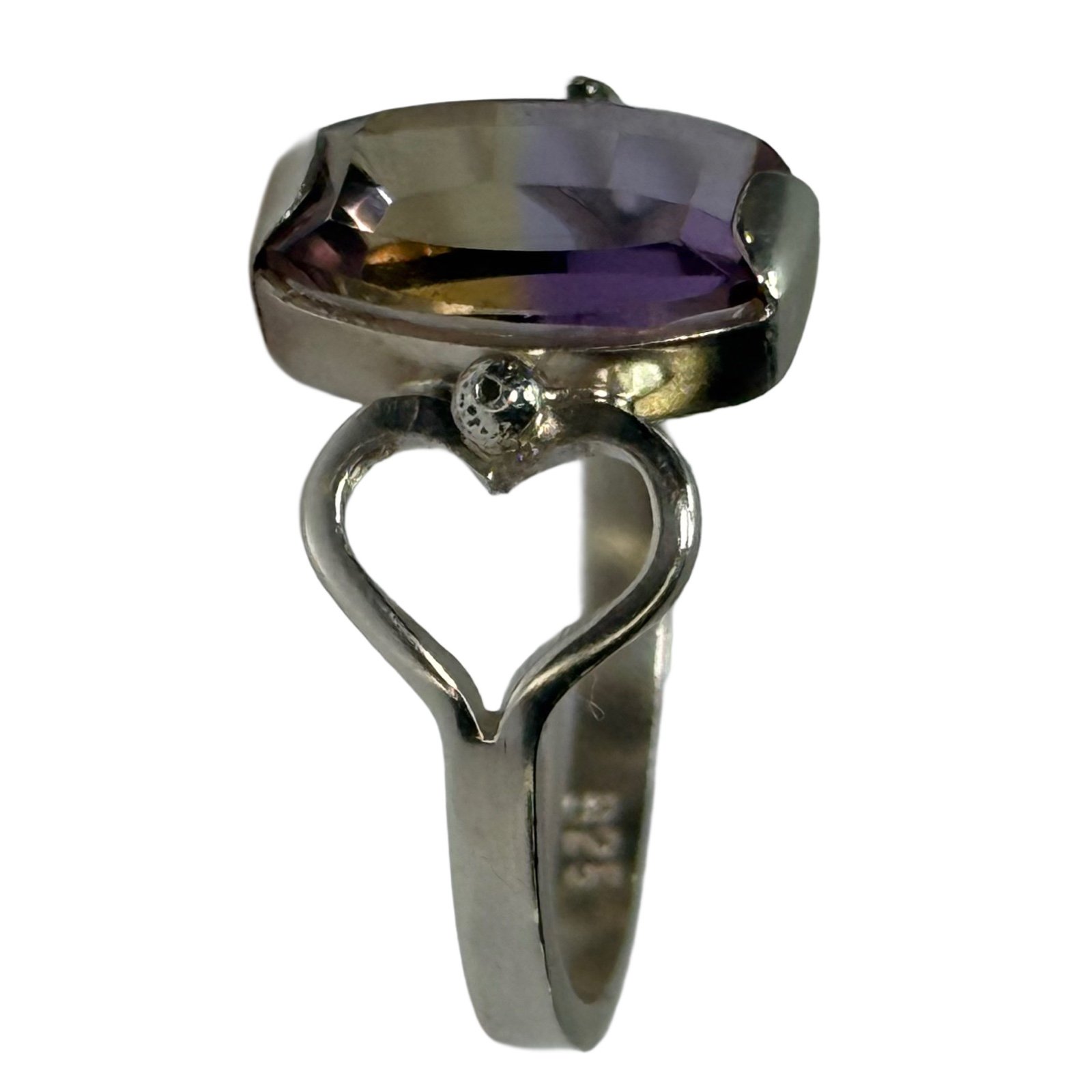 La Bolivianita Artisan Handcrafted Ring in 925 Sterling Bolivian Silver Size 7