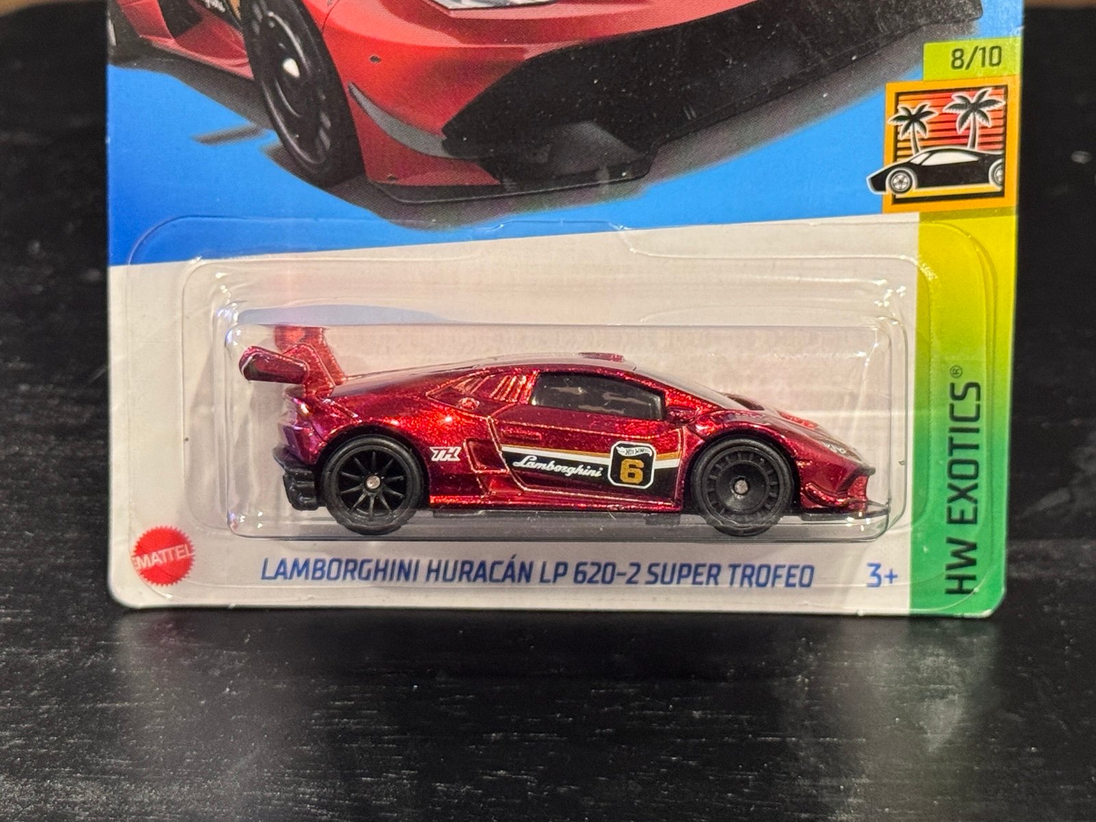 Hot Wheels 2024 239 Exotics Lamborghini Huracan Super Trofeo Treasure Hunt STH