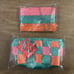 Harveys Seatbelt Rainbow Sherbet Coin Purse and Triangle Makeup Case - NWT