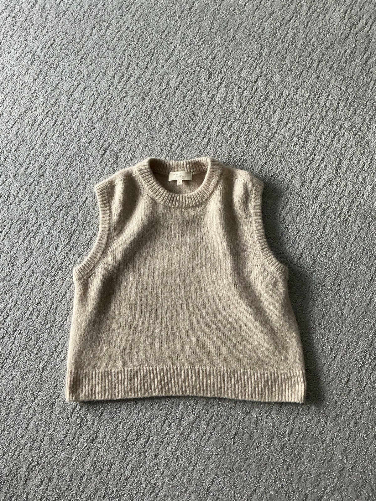 Sézane Samuel Jumper (sleeveless sweater) in Vanilla Color Size S