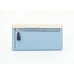 Coach Chalk Waterfall Colorblock Leather Slim Trifold Wallet NWT CC816