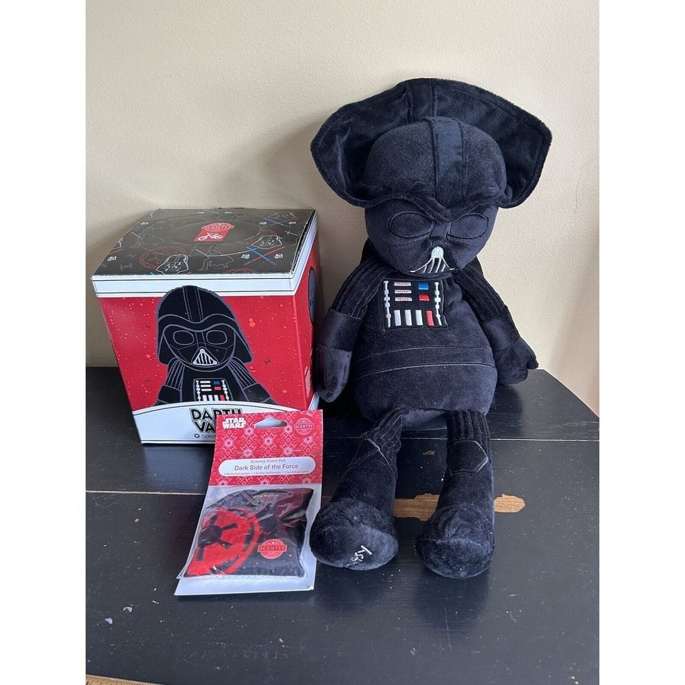 Star Wars Darth Vader Scentsy Buddy with Scent Pak NEW W/BOX