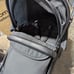 Mompush Meteor Baby Stroller 2-in-1 Bassinet Infant Adjustable Folding Black