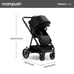 Mompush Meteor Baby Stroller 2-in-1 Bassinet Infant Adjustable Folding Black