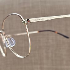 Moleskine Eyeglasses/Glasses Frame Gold Tone MO2114 BRWN 52[]17 145 Eye Wear