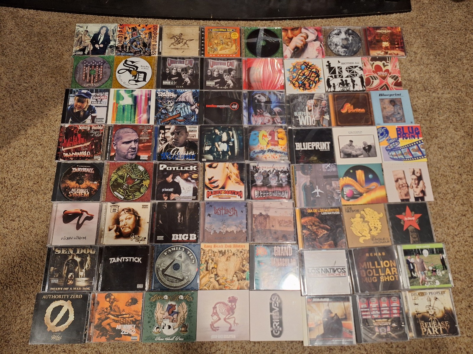 Lot of juggalo cds icp twiztid kottonmouth kings subnoize mne horrorcore