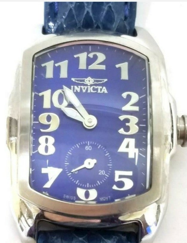 Invicta Lupah 2350 Analog Watch 100m Water Resistant Swiss Movt Patent #D485767
