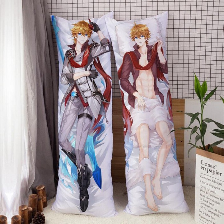 Genshin Impact Tartaglia Hugging Body Pillow Case Covers