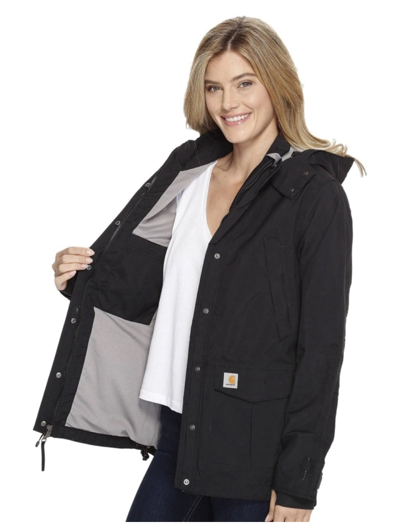 Women’s Carhartt Women's Storm Defender Shoreline Jacket Size Small No Hood