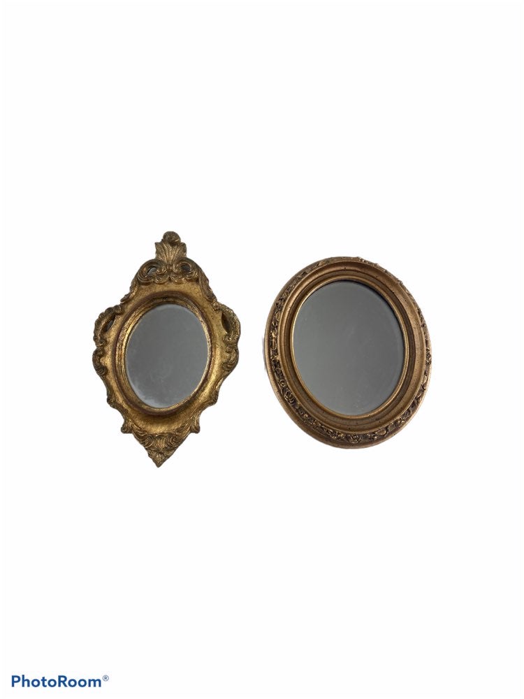 Vintage Hollywood Regency Gold Mirrors 2