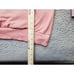 Gymshark Hoodie Womens Large Pink Polyester Pockets Long Sleeve Drawstring Logo