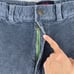 Vintage Troy Lee Designs Shorts 34 (Fits 32) Blue Corduroy Skate Beach Surf Y2K