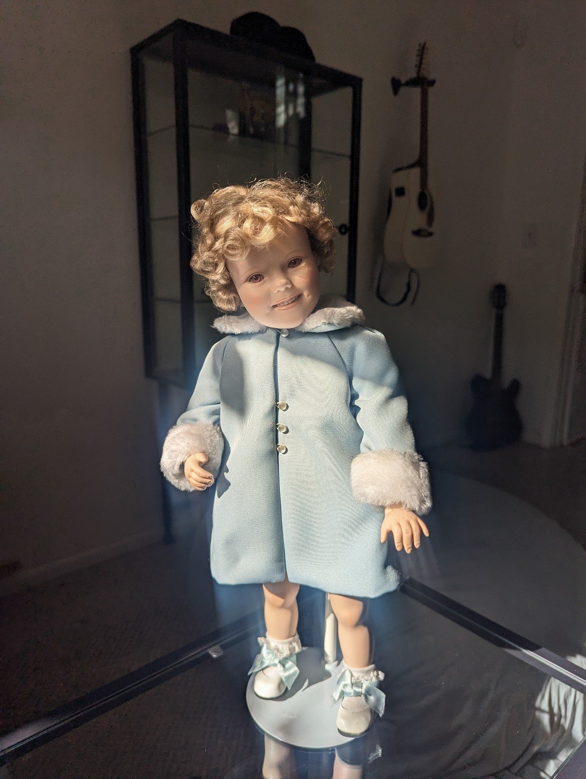 Shirley Temple Sunday Best porcelain doll by Elke Hutchens