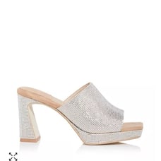 Jeffrey Campbell Caviar Embellished Slide Sandals NWT