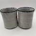 Owens Pottery Original Salt Glazed Mugs Stamped on Bottom 4oz