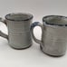 Owens Pottery Original Salt Glazed Mugs Stamped on Bottom 4oz