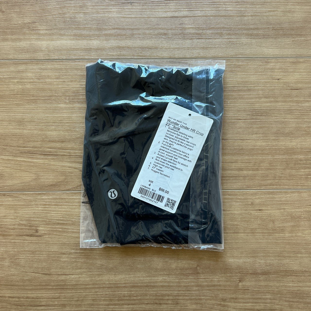 Brand New Lululemon wunder under HR crop