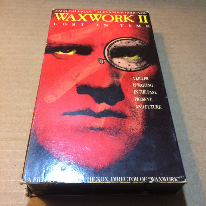 Waxwork II Lost In Time VHS R 1991 Vtg 2