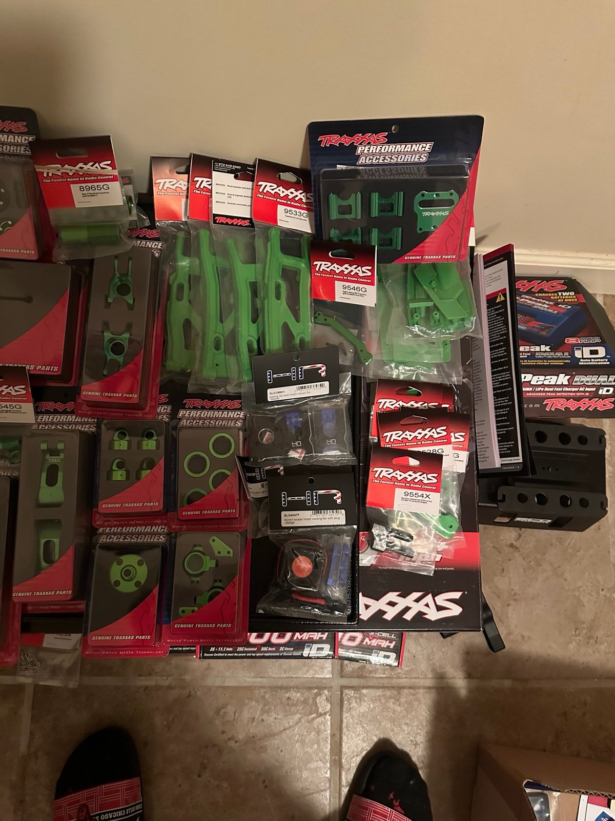 Traxxas sledge with many hop ups