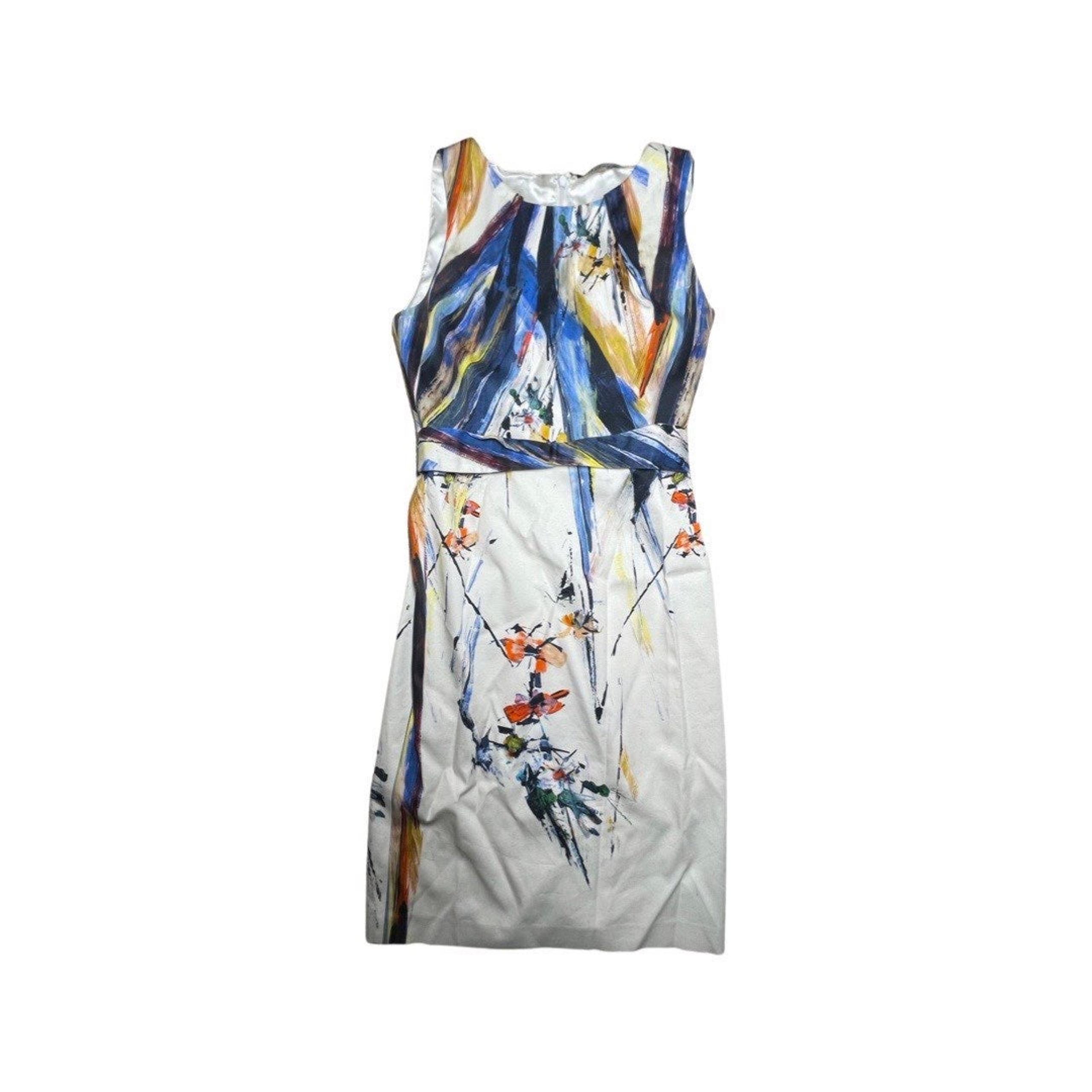 Elie Tahari Sleveless Spring Easter Pencil Dress