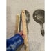 Vintage Silverplated Vanity Dresser Set Hand Mirror Comb Brush Victorian Ornate