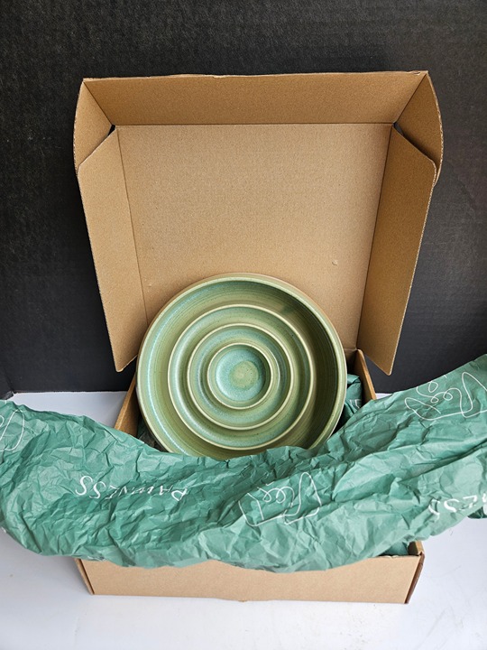 Pawness Handmade Pottery Slow Feed Pet Bowl - Made in the Netherlands