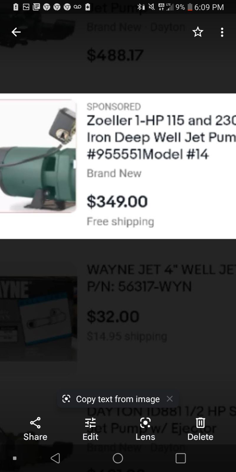 Cast iron zoller pump