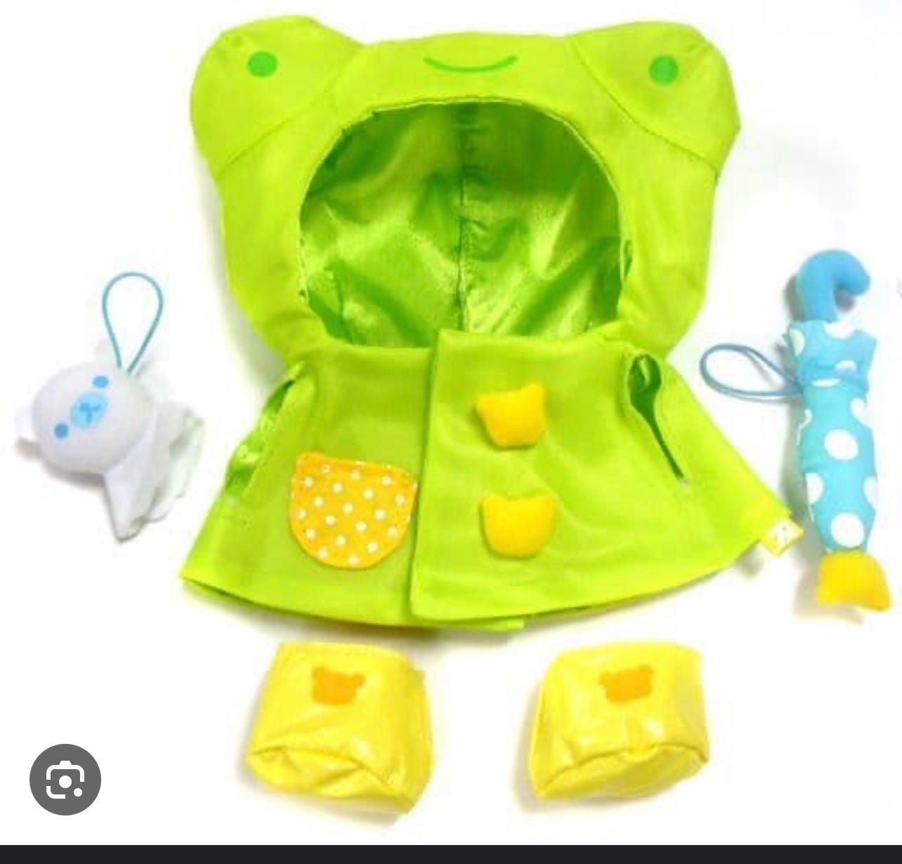 Rilakkuma frog poncho costume