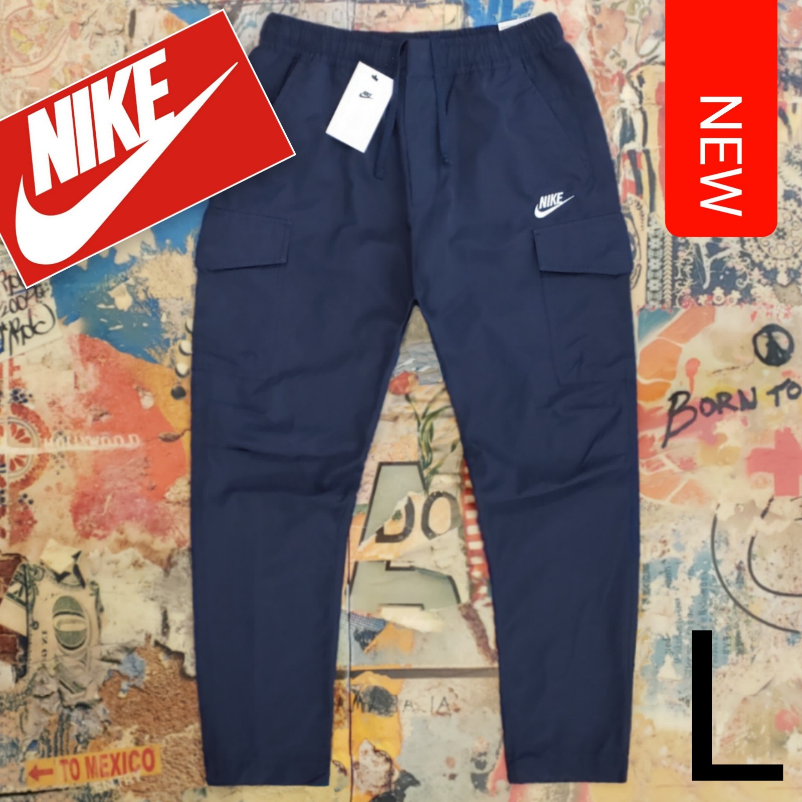 80 New Nike Mens Cargo Ultralight Pants! L