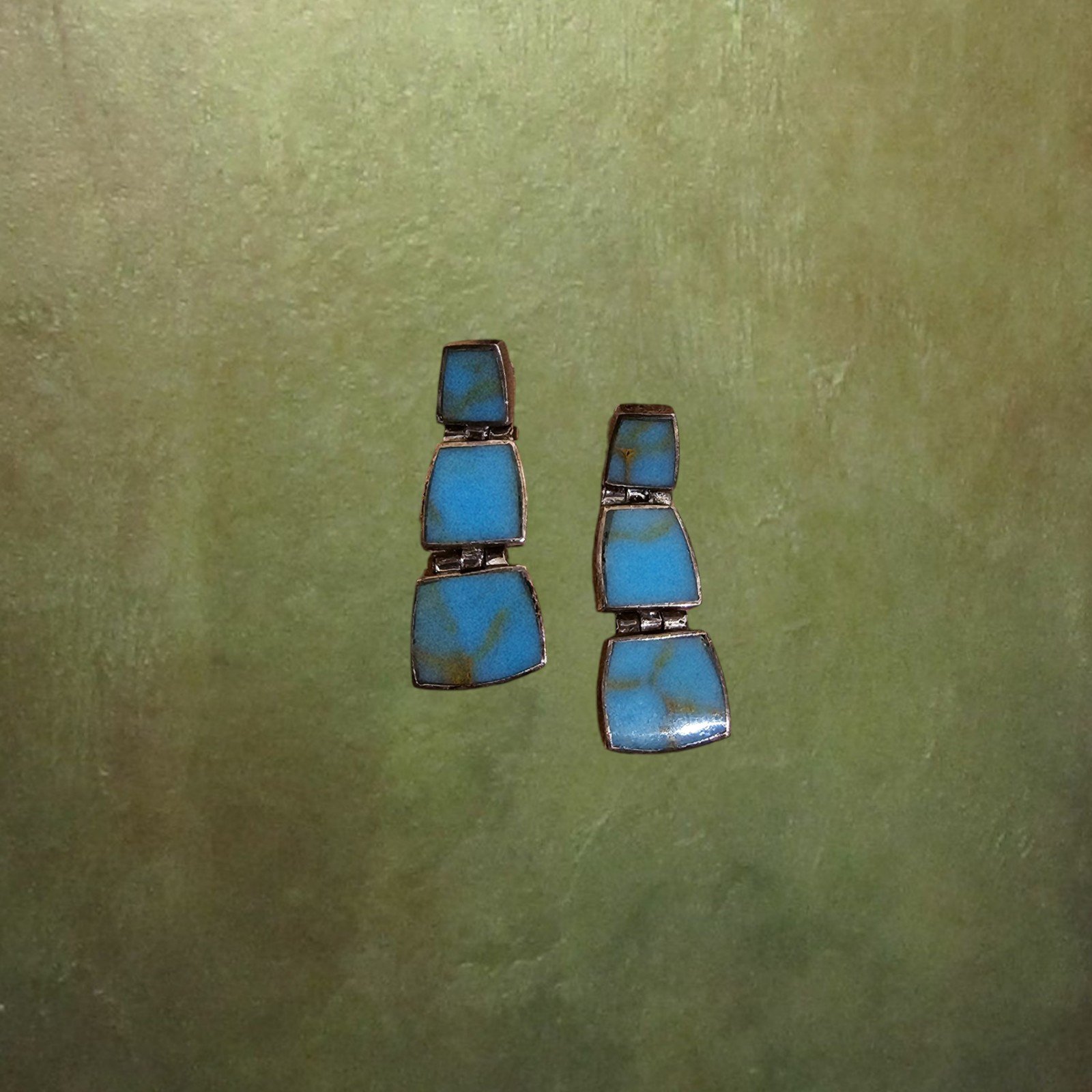 Vintage turquoise earrings