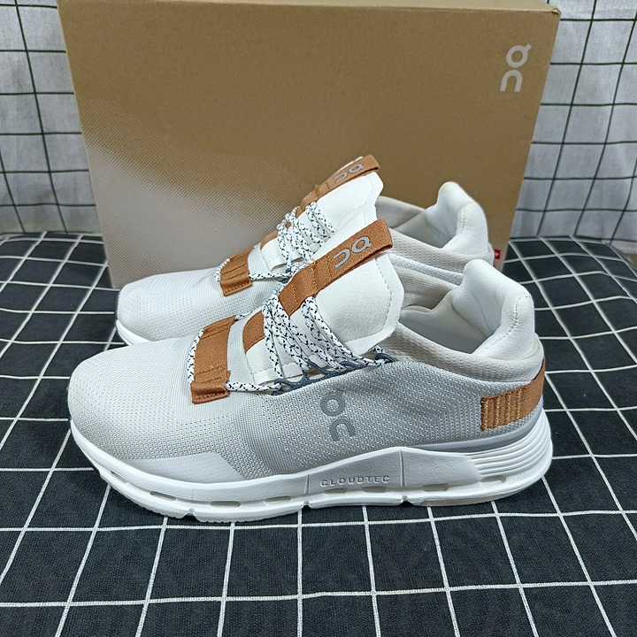 On Running Couldnova Women Shoes White Pearl.Women’s size 6 = 37 EU