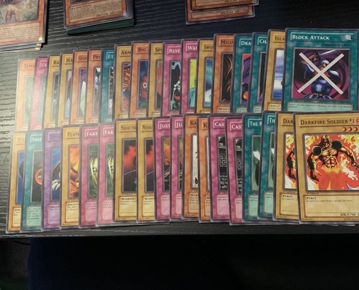 Yugioh- 36 SDJ Cards ALL 1st Edition