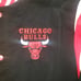 Starter NBA Chicago Bulls Black Label Jacket Black Red White Mens XXL